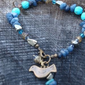 Blue Bird of Happiness Bracelet